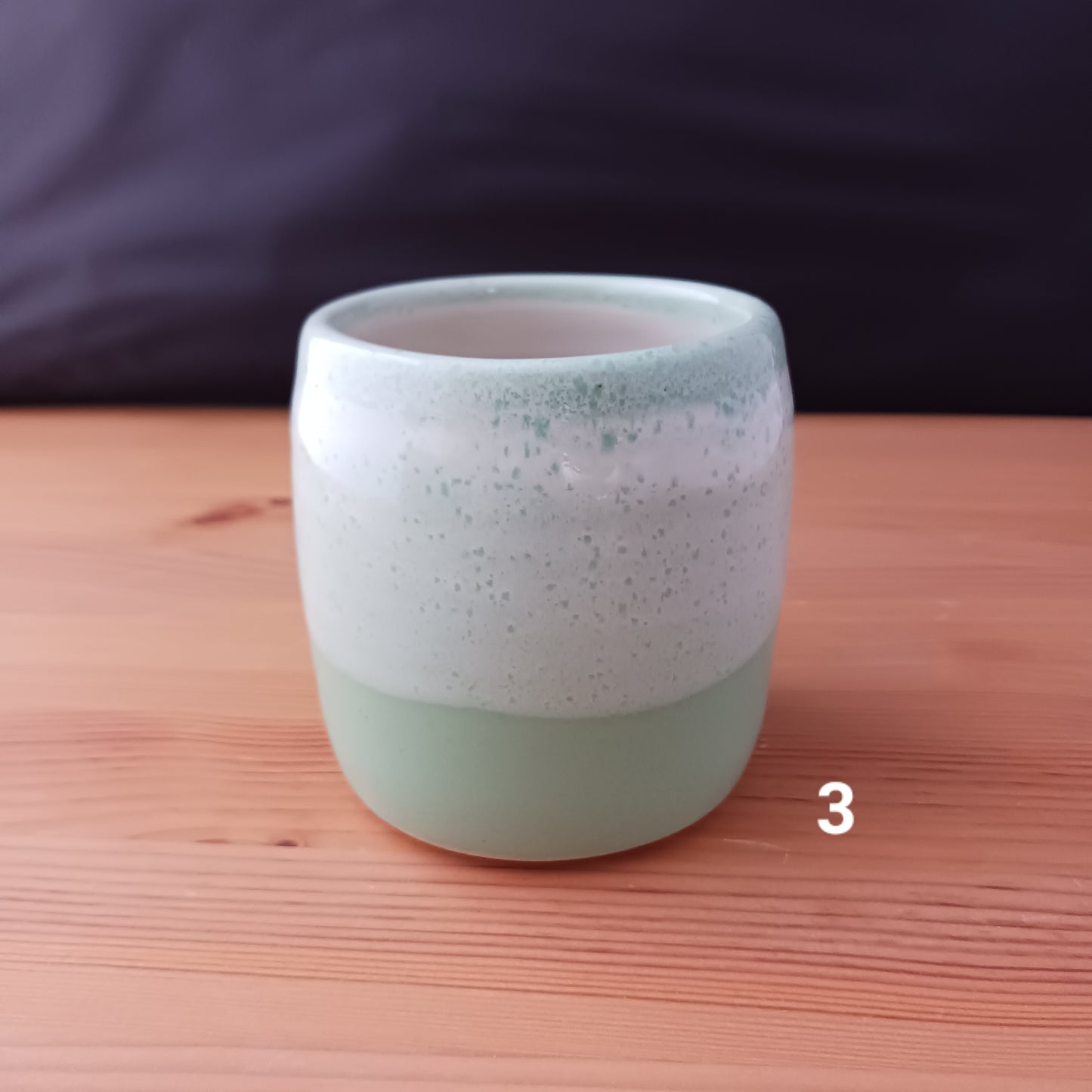 Foamy Sea green goblet collection