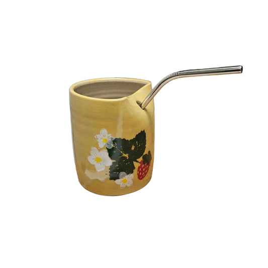 Strawberry Straw Cups