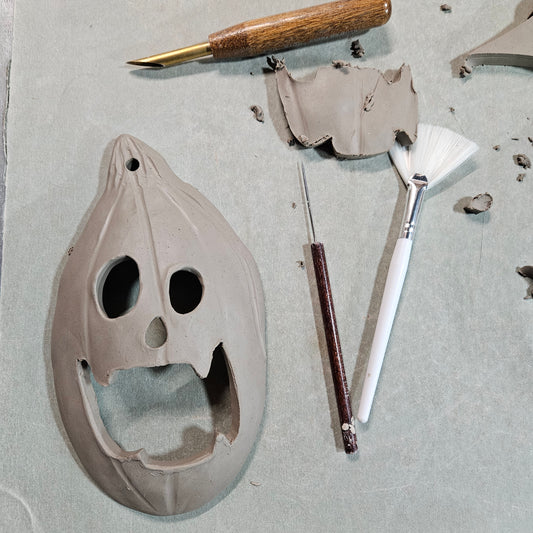 Pumpkin Wall Hanging Pottery Workshop